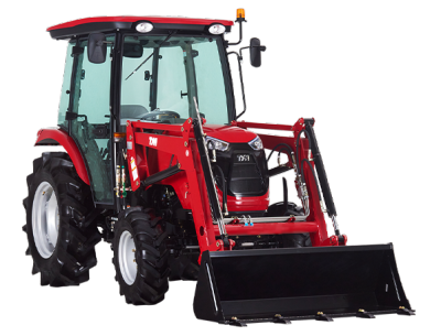 Traktor TYM T495 (46 hp) a TYM T575 (55 hp)